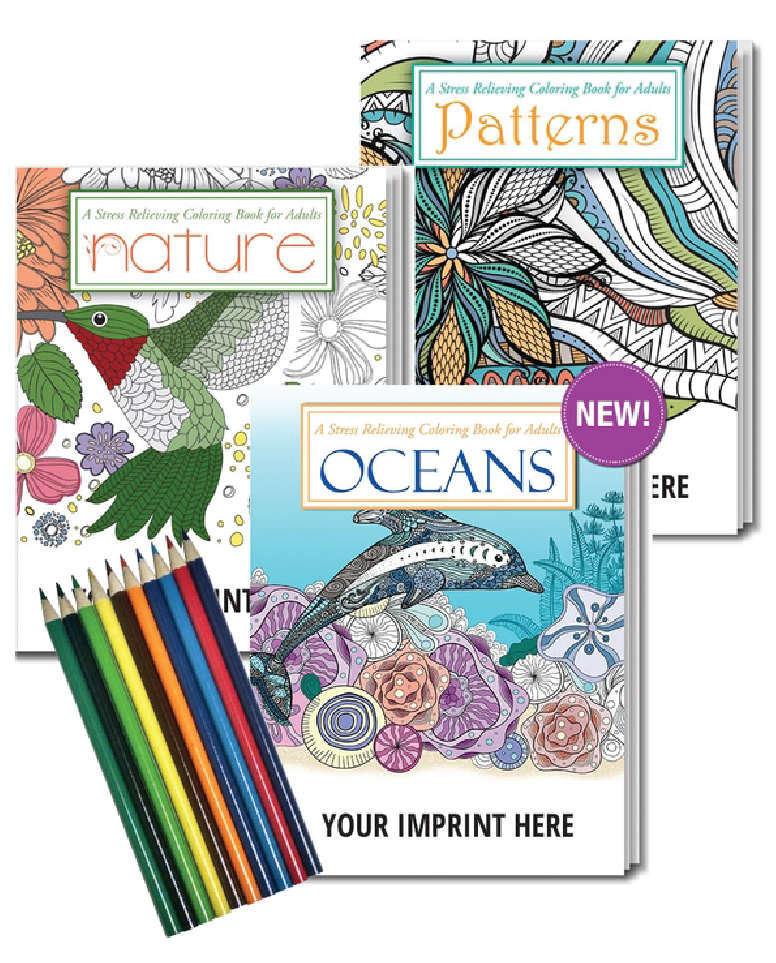 Awareness Adult Coloring Books with Color Pencils