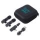 Center Stage Portable Wireless Lavalier Microphone - Set of 2