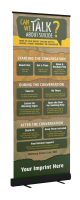 Suicide Conversation Retractor Banner Display Kit