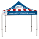 America 250th Anniversary 10' Tent w/ Steel Frame