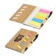 Bamboo Spiral Notebook W/ Sticky Notes