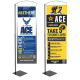 ACE Curved Cantilever Banner Display Kit