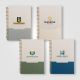 Lino FSC Paper Spiral Binding Vertical Pocket Notebook