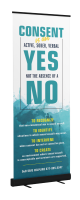 Consent Retractor Banner Display Kit