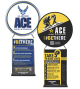 ACE EuroFit Round Banner Display Kit