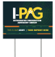 I-PAG Yard Plastic Sign