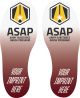 ASAP Surface Grip Footprints (Set of 10)
