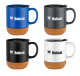 12oz Cork Base Ceramic Mug