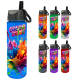 Freedom Bottle - 28 oz.Transparent Tritan Bottle with Ring Straw Lid