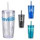 Luster 16 oz 2-in-1 Acrylic Straw Tumbler 