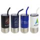 16oz Travel Insulated Tumbler w/Straw 
