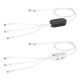 Triumph 3-in-1 Charging Cable with 4-Port USB Hub
