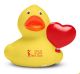 Heart Rubber Duck