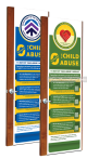 FAP Child Abuse Door Wrap