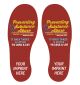 SAMHSA Helpline Surface Grip Footprints (Set of 10)