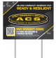 ACS Yard Plastic Sign