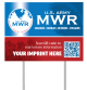 MWR Yard Plastic Sign