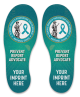 NG SAPR Surface Grip Footprints (Set of 10) 