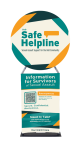 DoD Safe Helpline EuroFit Round Banner Display Kit