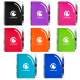 Curvy Top Notebook Set