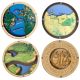 Layered Wood Coaster