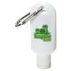 Sunscreen Lotion with Carabiner